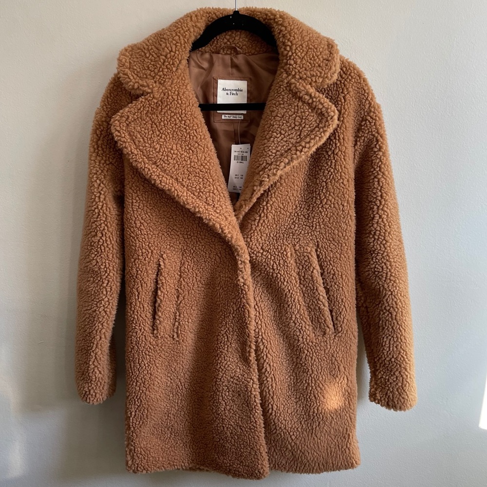 Abercrombie Mid length Sherpa Coat
